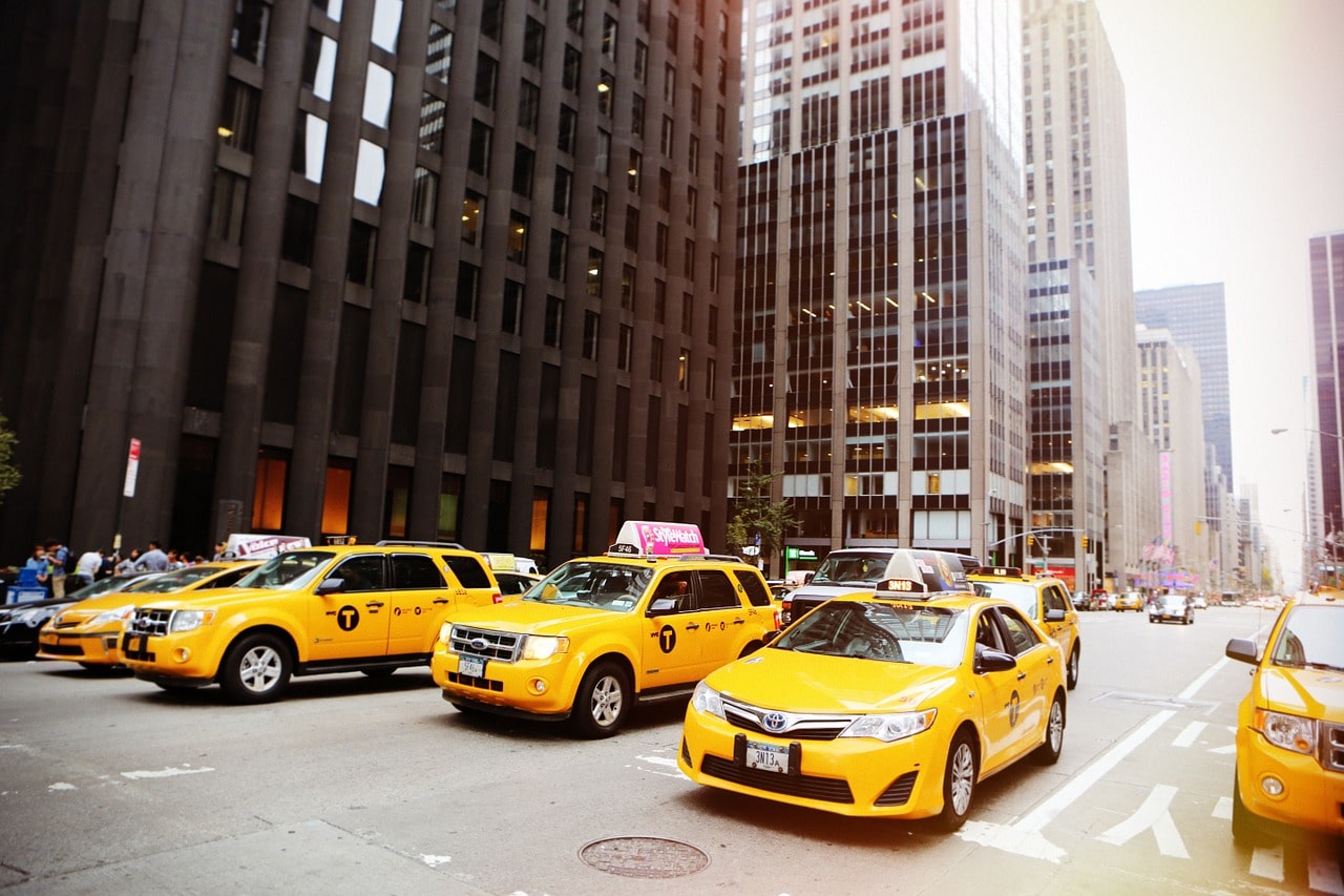 taxi cabs}