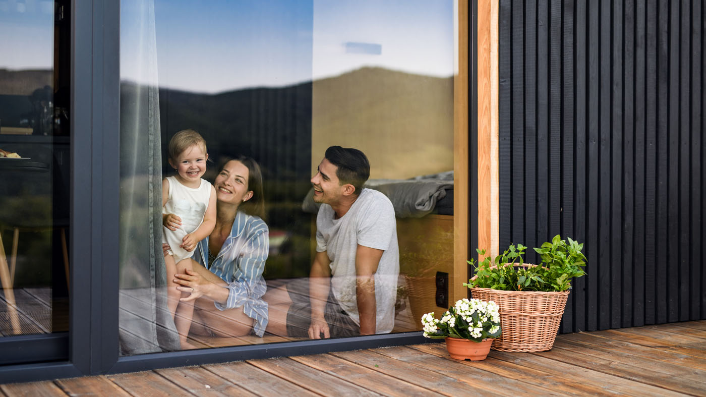 An image of a family walking down a city street - Rest Easy Pest Control offers expert pest control services in Philadelphia, PA to protect your home or business.